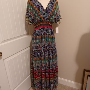 CHRIS MCLAUGHLIN MAXI DRESS SZ 14